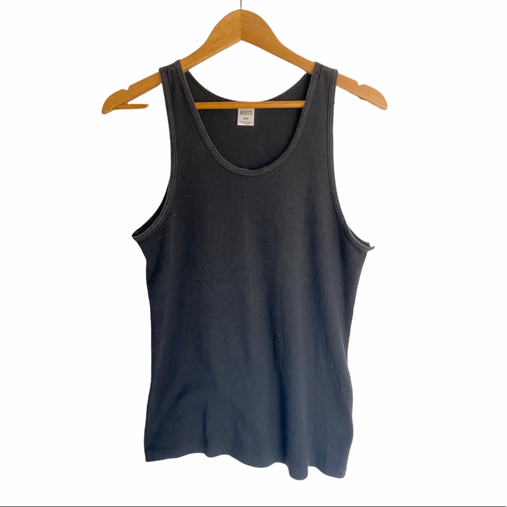 roots | cotton tank top